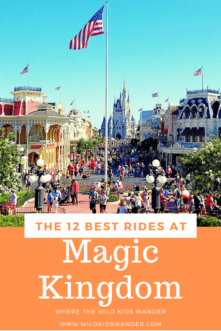 what rides are in magic kingdom at disney world