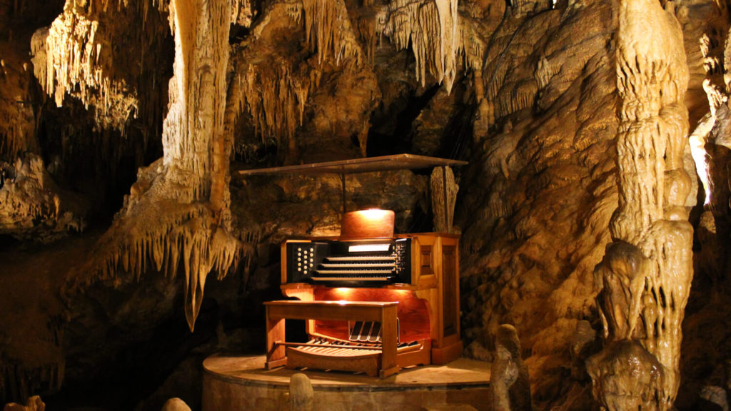 The Stalacpipe Organ in Luray Caverns is one of the primary features.