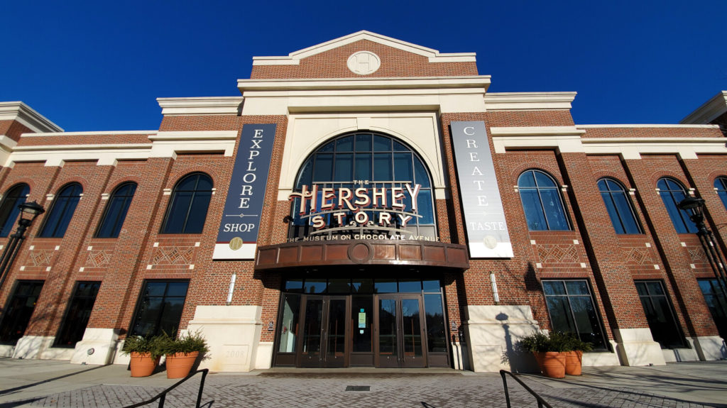 Hershey Story Museum entrance