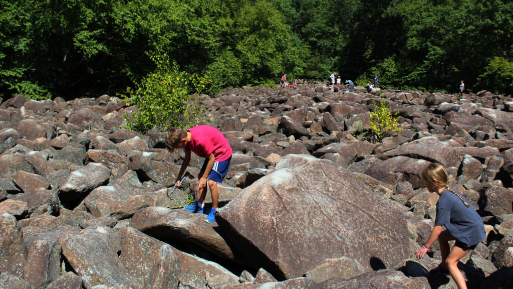 Ringing Rocks Boulder Field - Things to Do in Bucks County With Kids