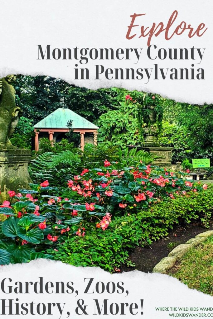 If you live near Philadelphia or are visiting the area and need fun things to do with kids, then look no further than Montgomery County! Between several gardens and outdoor attractions, not to mention a zoo and Legoland, there are so many things to do in Montgomery County, PA! - Where the Wild Kids Wander - Family Travel | Pennsylvania Things to Do | Travel With Kids | Family-Friendly Activities