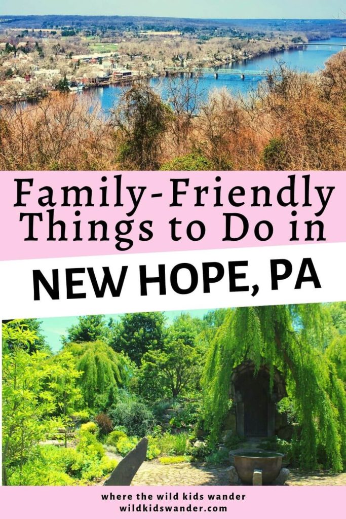There are so many fun things to do in New Hope, PA, even for your kids! Places to play, nature to explore, and other fun ways to spend a day or weekend getaway in New Hope in the heart of Bucks County! - Where the Wild Kids Wander