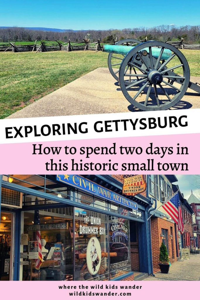 gettysburg weekend trip