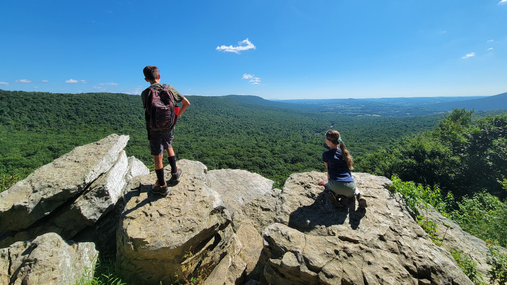 Hawk Mountain Trails - south overlook