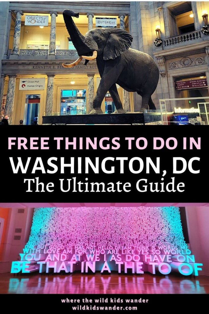 There are so many free things to do in Washington, DC, that it's hard to see them all in one visit! Learn about the museums, gardens, government buildings, and other places you can visit for free on your next visit to Washington, DC.