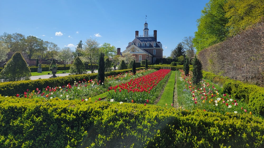 colonial williamsburg tour map