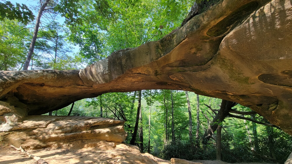 best hikes in the red river gorge - princess arch
