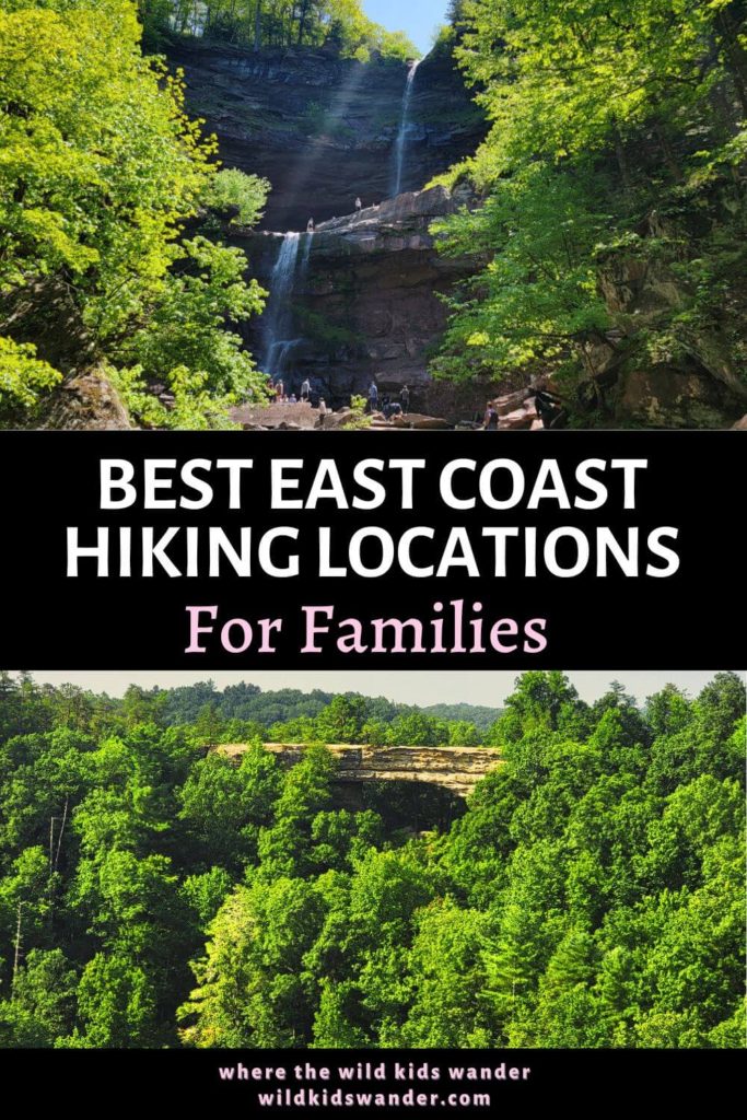 We have hiked all over the east coast with our kids and have made tons of great memories! These are some of the best east coast hiking destinations we've experienced and we think your family will love them too!
