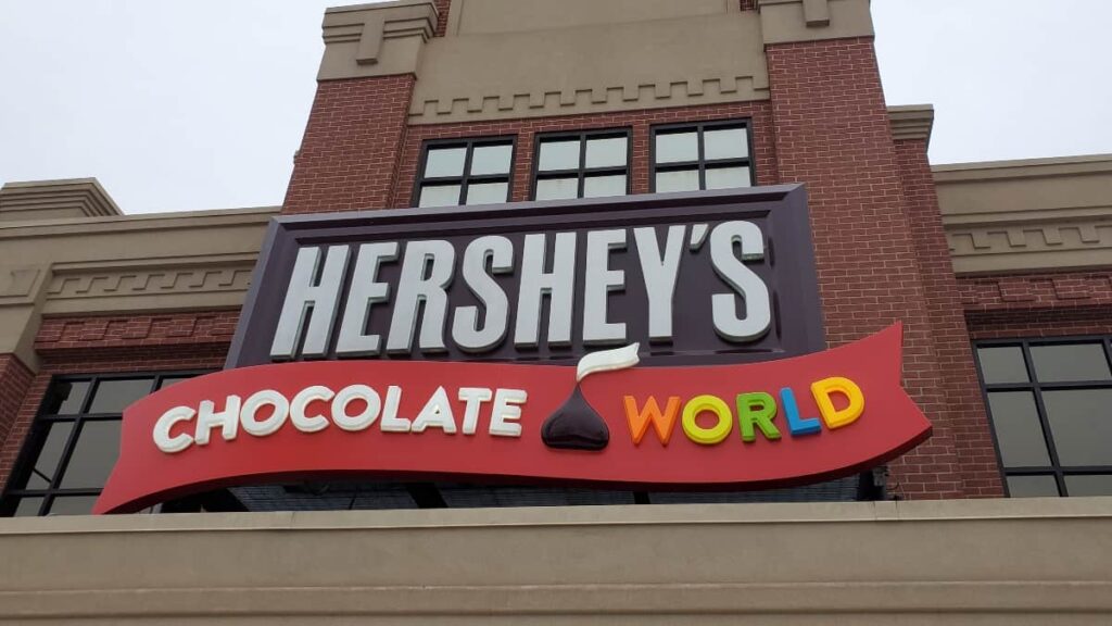 Hershey's Chocolate World is an awesome thing to do in Pennsylvania during winter