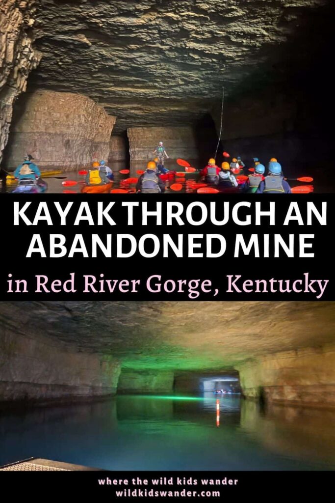 It's fun to go cave kayaking in Red River Gorge in an underground abandoned mine. They also have group boat tours if you want to explore without the work!