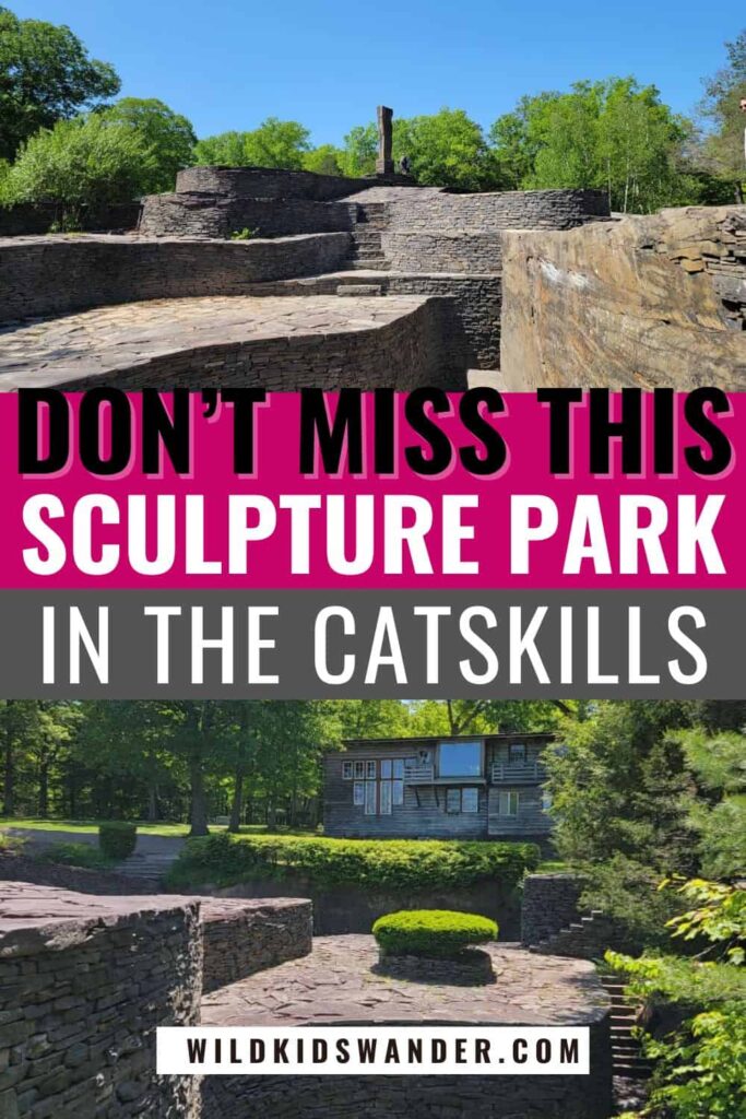 the Opus40 Sculpture Park in the Catskills is a unique place that you don't want to skip