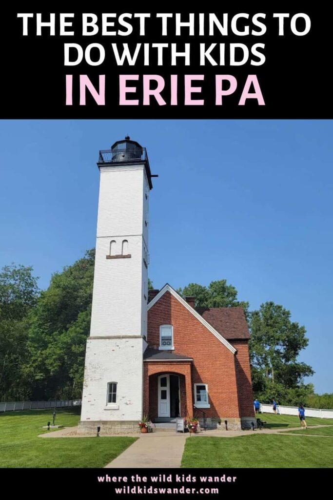 There are so many fun things to do in erie pa with kids including swimming at Presque Isle State Park and enjoying the rides and slides at Waldameer Park and Water World