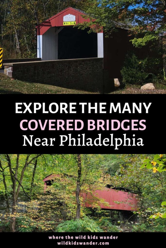 Enjoy a tour of the many covered bridges near Philadelphia, including the only covered bridge in a major city in the US!