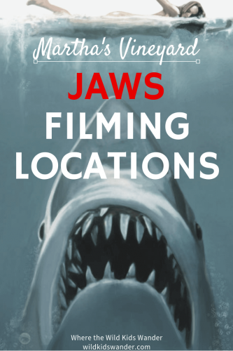 Five film locations of the ultimate shark horror movie. Jaws was filmed on Martha's Vineyard and many of the film locations are still around today! - Where the Wild Kids Wander